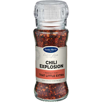 Chili explosion Kryddblandning Kvarn 70g Santa Maria