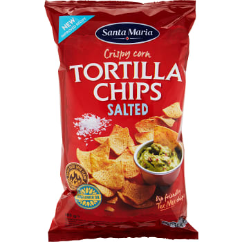 Tortilla Chips Salted 185g Santa Maria