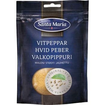 Vitpeppar Malen påse 70g Santa Maria