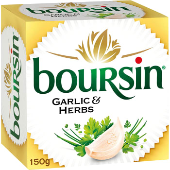 Färskost Garlic & herbs 150g Boursin