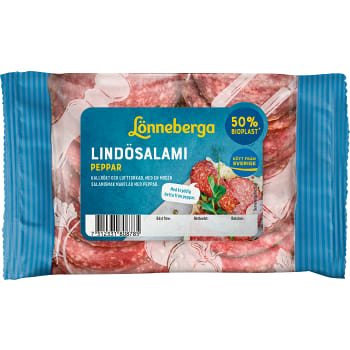 Lindösalami Rökt Peppar 120g Lönneberga
