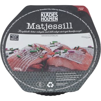 Matjessill i bitar 200g Klädesholmen