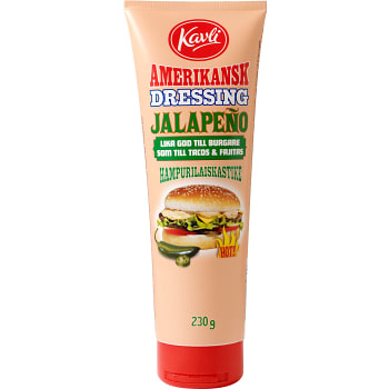 Amerikansk dressing Jalapeño 230g Kavli