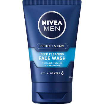 Ansiktsrengöring Protect &amp; Care 100ml NIVEA MEN
