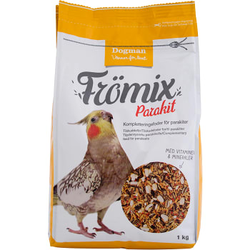 Fågelfoder Frömix Parakit 1kg Dogman