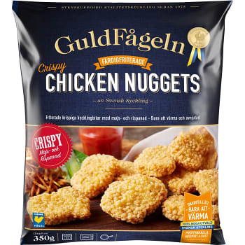 Chicken Nuggets Krispiga 350g Guldfågeln