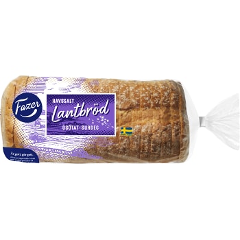 Lantbröd Havssalt 600g Fazer