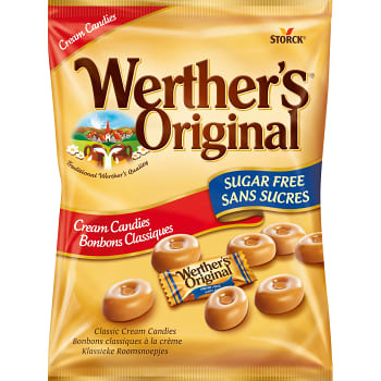 Gräddkarameller Sockerfri 70g Werthers original