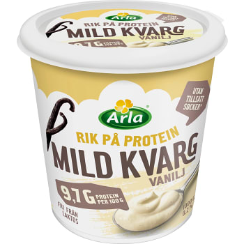 Mild kvarg Vanilj 0,2% 1000g Arla®