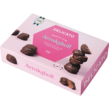 Arraksboll 6-p 240g Delicato