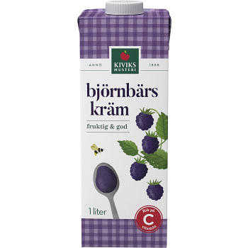 Björnbärskräm 1l Kiviks