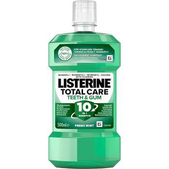 Munskölj Teeth &amp; gum defence fluor 500ml Listerine