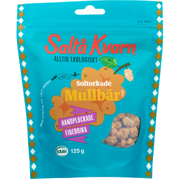 Mullbär Soltorkade 125g KRAV Saltå Kvarn