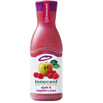 Äppeljuice med hallon 900ml Innocent