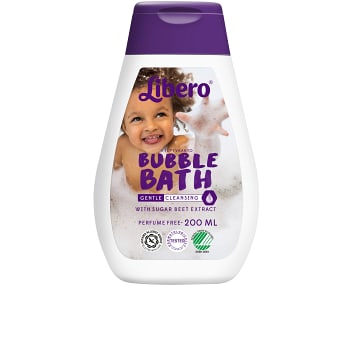 Bubbelbad Oparfymerad Barntvål 200ml Miljömärkt Libero