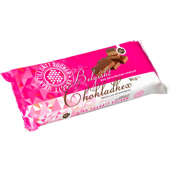 Belgiskt chokladkex 90g Vagott