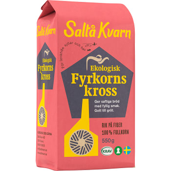 Fyrkornskross 550g KRAV Saltå Kvarn