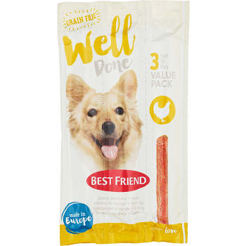 Kyckling Hundsticks 3-p Welldone
