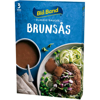 Brunsås 3-p 600ml Blå Band