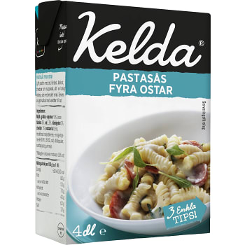 Pastasås Fyra ostar 400ml Kelda