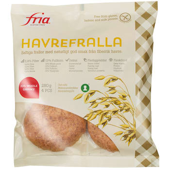 Havrefralla Glutenfri 280g Fria