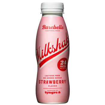 Proteinmilkshake Jordgubb 330ml Barebells