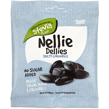 Salty Liquorice 90g Nellie Dellies