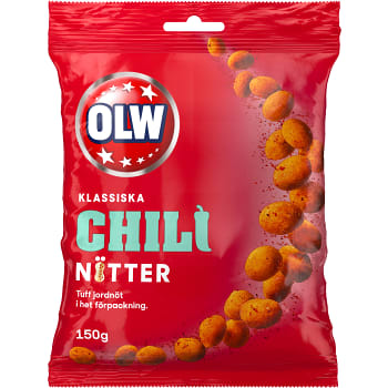 Chilinötter klassiska 150g OLW