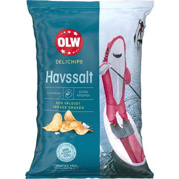 Delichips Havssalt 150g Olw