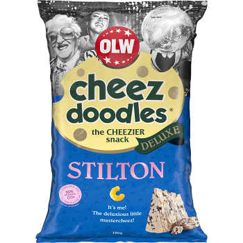 Ostbågar cheez doodles® Deluxe Stilton 120g OLW