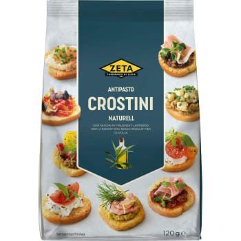 Crostini Naturell 120g Zeta