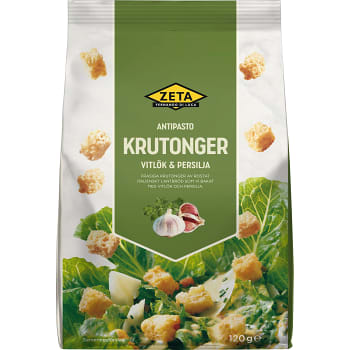 Krutonger Vitlök &amp; persilja 120g Zeta