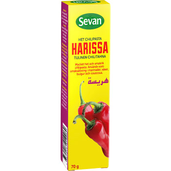 Harissa i Tub 70g Sevan