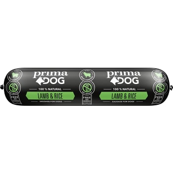 Hundmat Våt lamm & ris 800g PrimaDog
