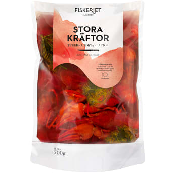 Kräftor stora turkiska 700g Fiskeriet