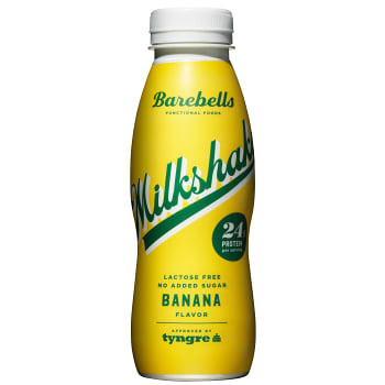 Proteinmilkshake Banan 330ml Barebells
