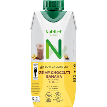 Chocolate Banana Dryck Viktkontroll 330ml Nutrilett