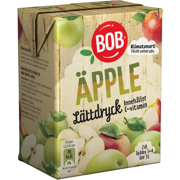 Lättdryck Äppel Koncentrat 2dl BOB