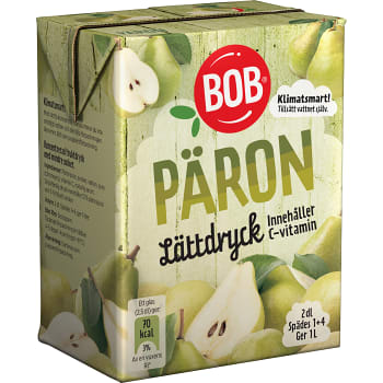 Lättdryck Päron Koncentrat 2dl BOB