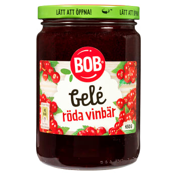 Röd vinbärsgelè 450g BOB