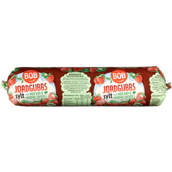 Jordgubbssylt Lättsockrad Refill 740g BOB