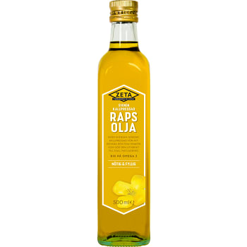 Kallpressad Rapsolja 500ml Zeta
