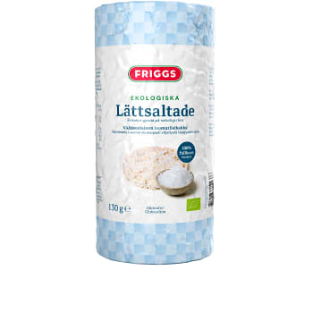 Riskakor Lättsaltade Ekologisk 130g Friggs