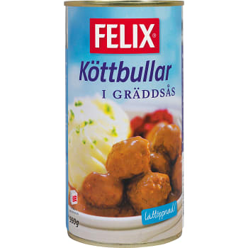 Köttbullar i gräddsås 560g Felix
