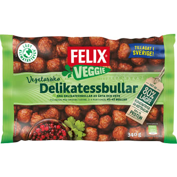 Delikatessbullar Vegetariska 340g Felix
