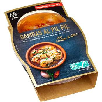 Gambas al pil pil 300g Smålandskräftan