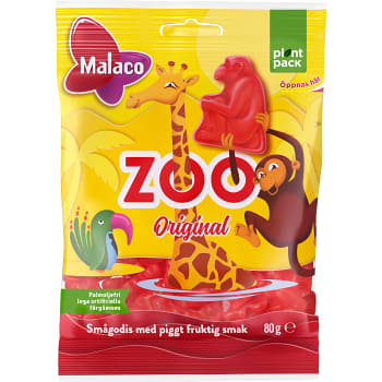 Godis Zoo 80g Malaco