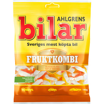 Bilar Fruktkombi 140g Ahlgrens Bilar