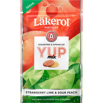 Pastiller Jordgubb lime 30g Läkerol