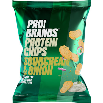 Chips Sourcream &amp; Onion 50g Proteinpro